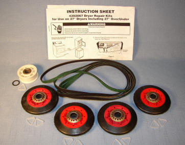 Whirlpool 4392067 27" (wide) dryer repair kit